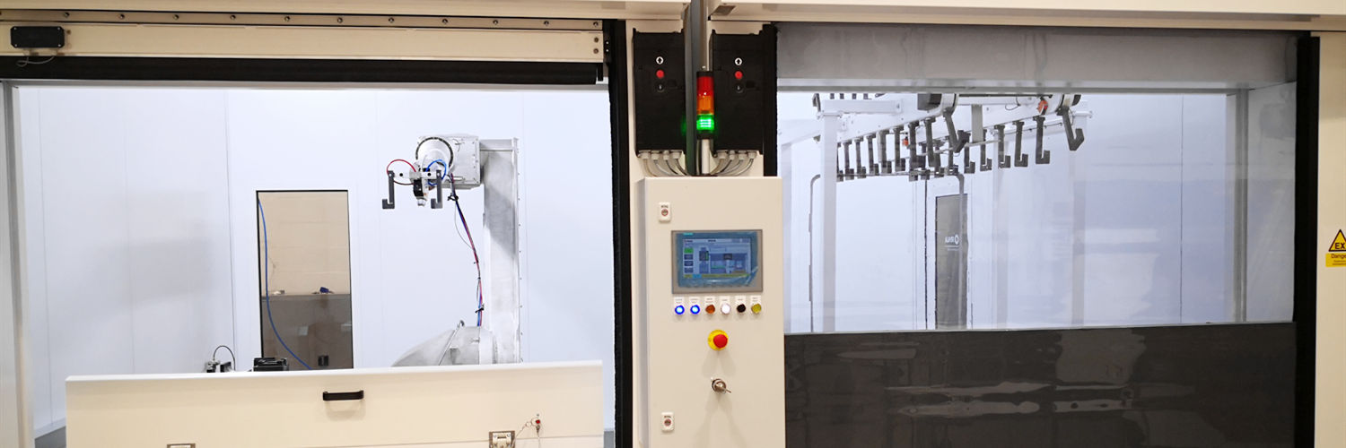 Semi-automatic Panoramic Frame Spray Booth